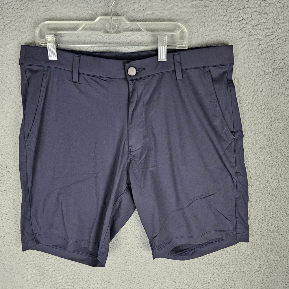 Infinity Performance Shorts Mens 32 Navy Linearflex Linear Flex Stretch 1840369